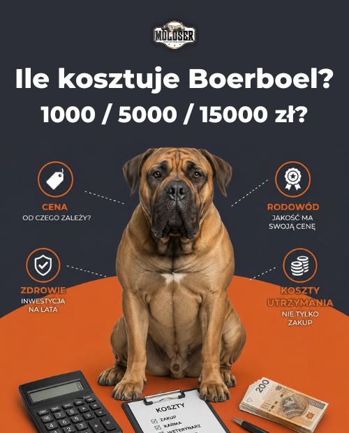 ile kosztuje pies rasy boerboel